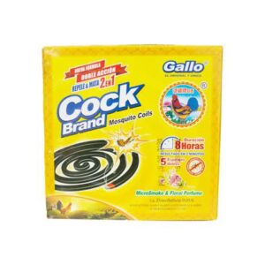 ESPIRAL PARA ZANCUDOS COCK BRAND (GALLITO)