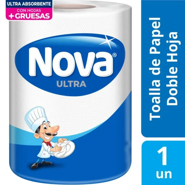 Papel Toalla NOVA Ultra Absorbente